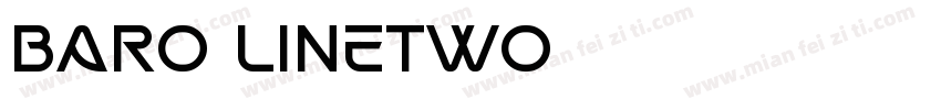 Baro LineTwo字体转换